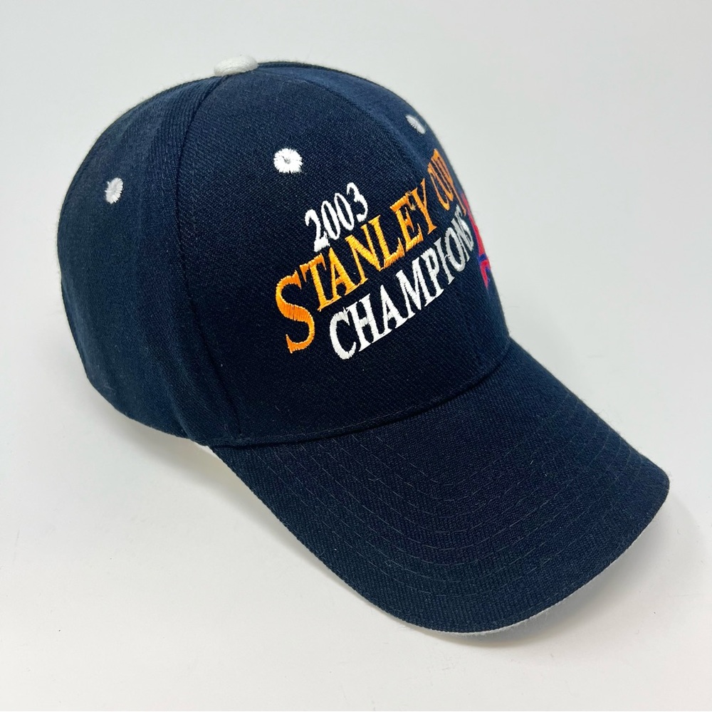 2003 Stanley Cup Champions Baseball Hat Vintage Embroidered New Jersey Devils - Picture 3 of 7